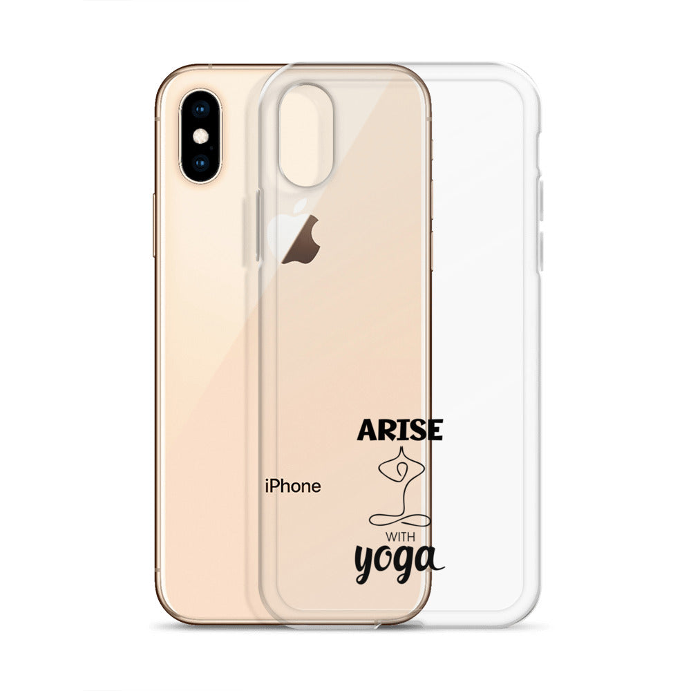 ARISE WITH YOGA - iPhone Case
