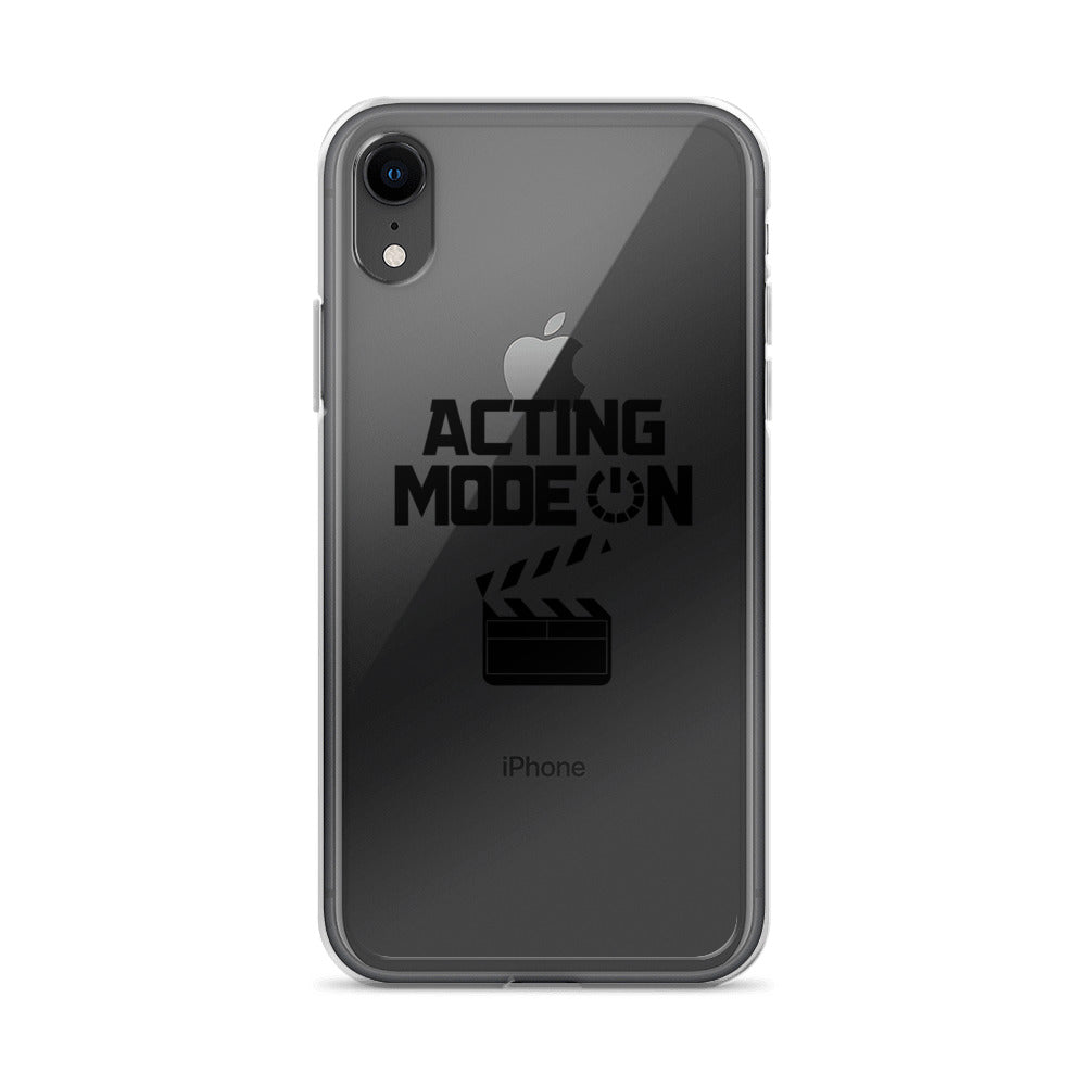 Acting mode - iPhone Case Transparent