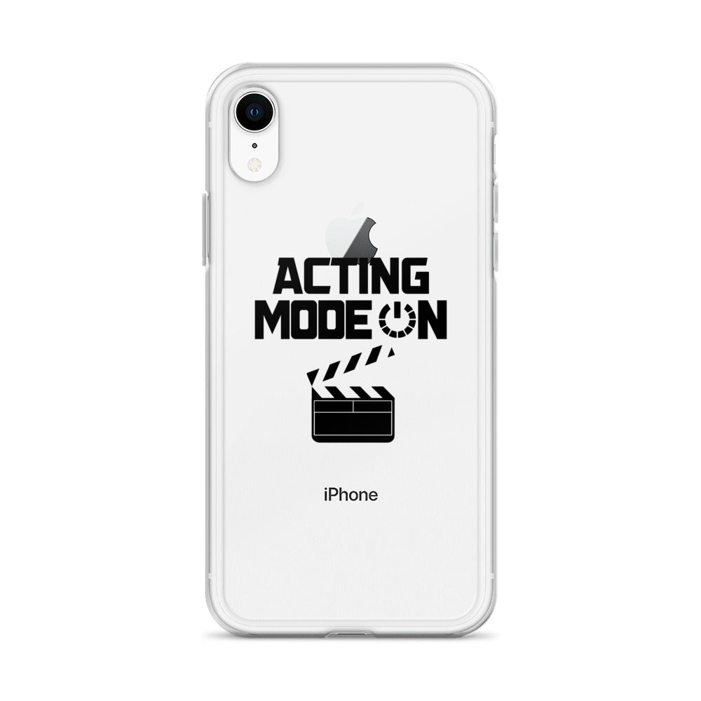 Acting mode - iPhone Case Transparent