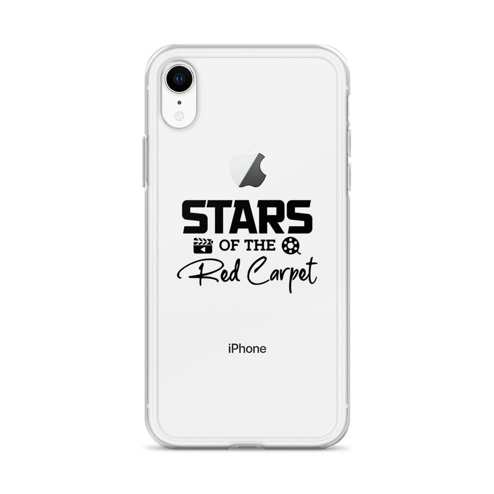 Stars of the red carpet- iPhone Case Transparent