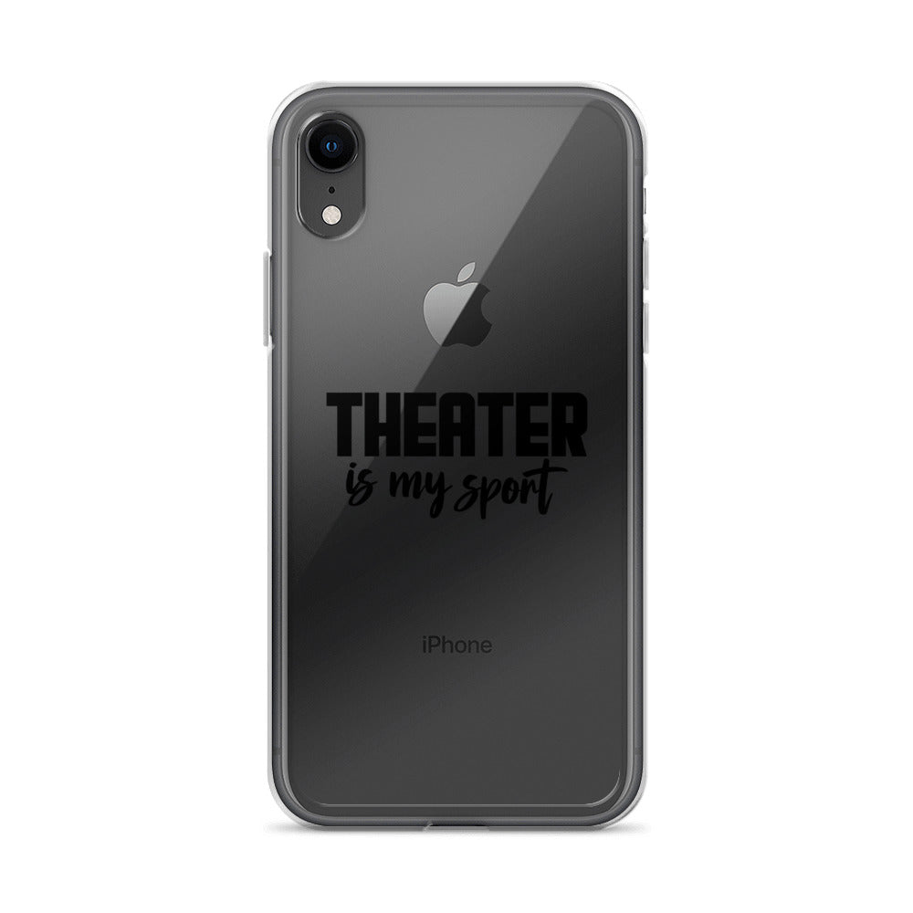 Theatre is my sport- iPhone Case Transparent