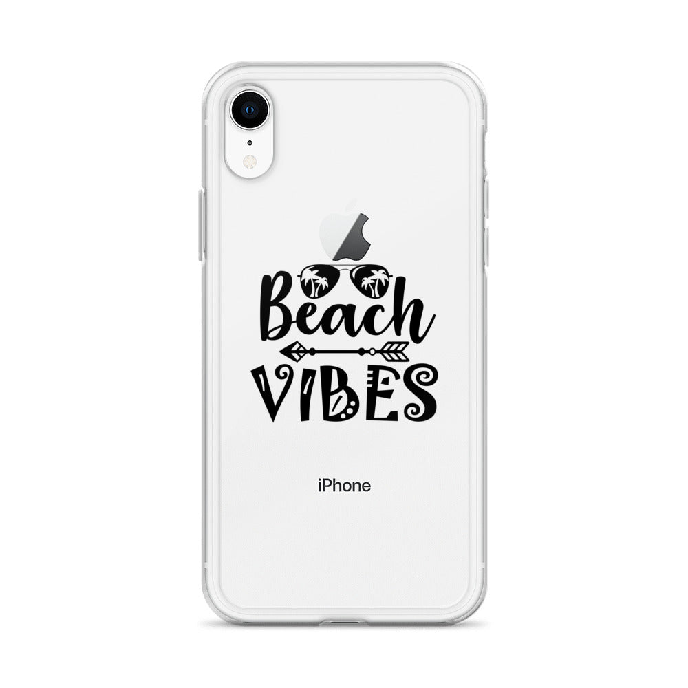 Beach Vibes- iPhone Case Transparent