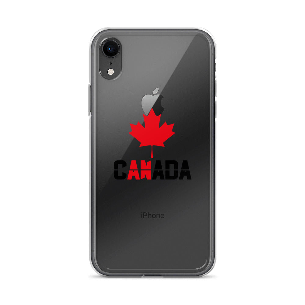 CANADA- iPhone Case Transparent
