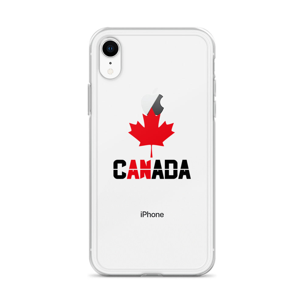 CANADA- iPhone Case Transparent