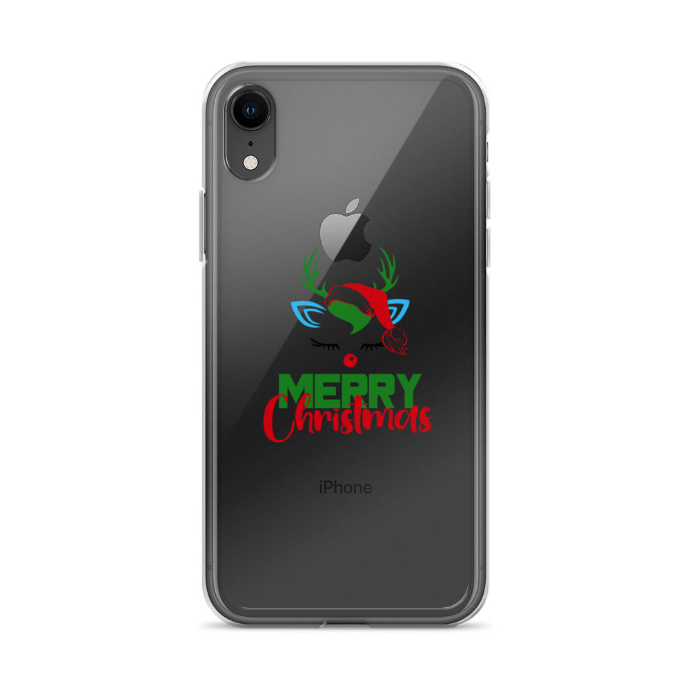 MERRY CHRISTMAS - iPhone Case Transparent