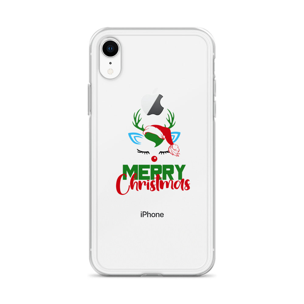 MERRY CHRISTMAS - iPhone Case Transparent