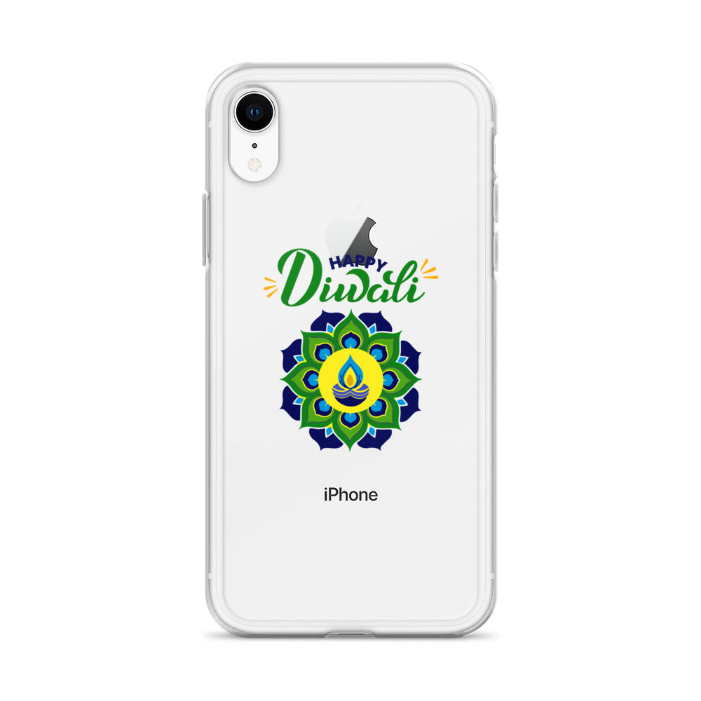 HAPPY DIWALI - iPhone Case Transparent