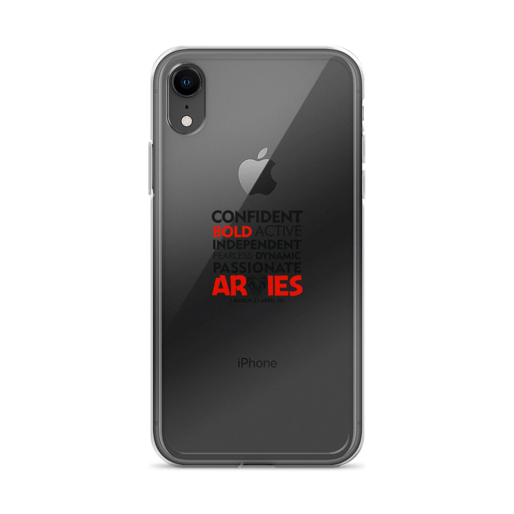 ARIES - iPhone Case Transparent