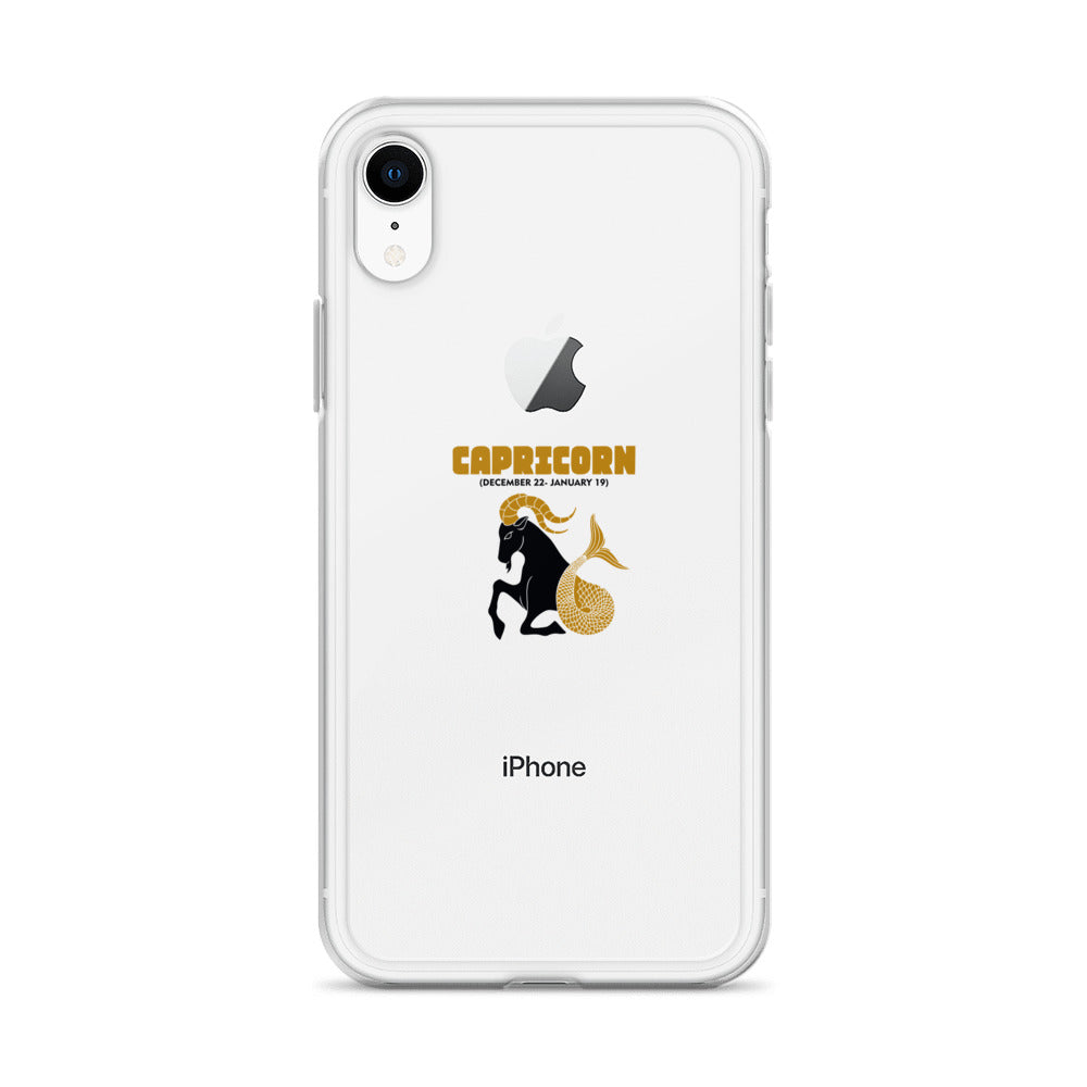 CAPRICORN - iPhone Case Transparent