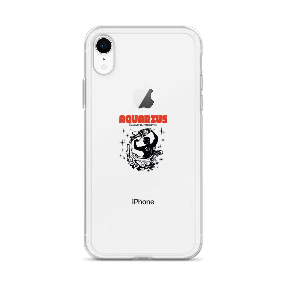 AQUARIUS - iPhone Case Transparent