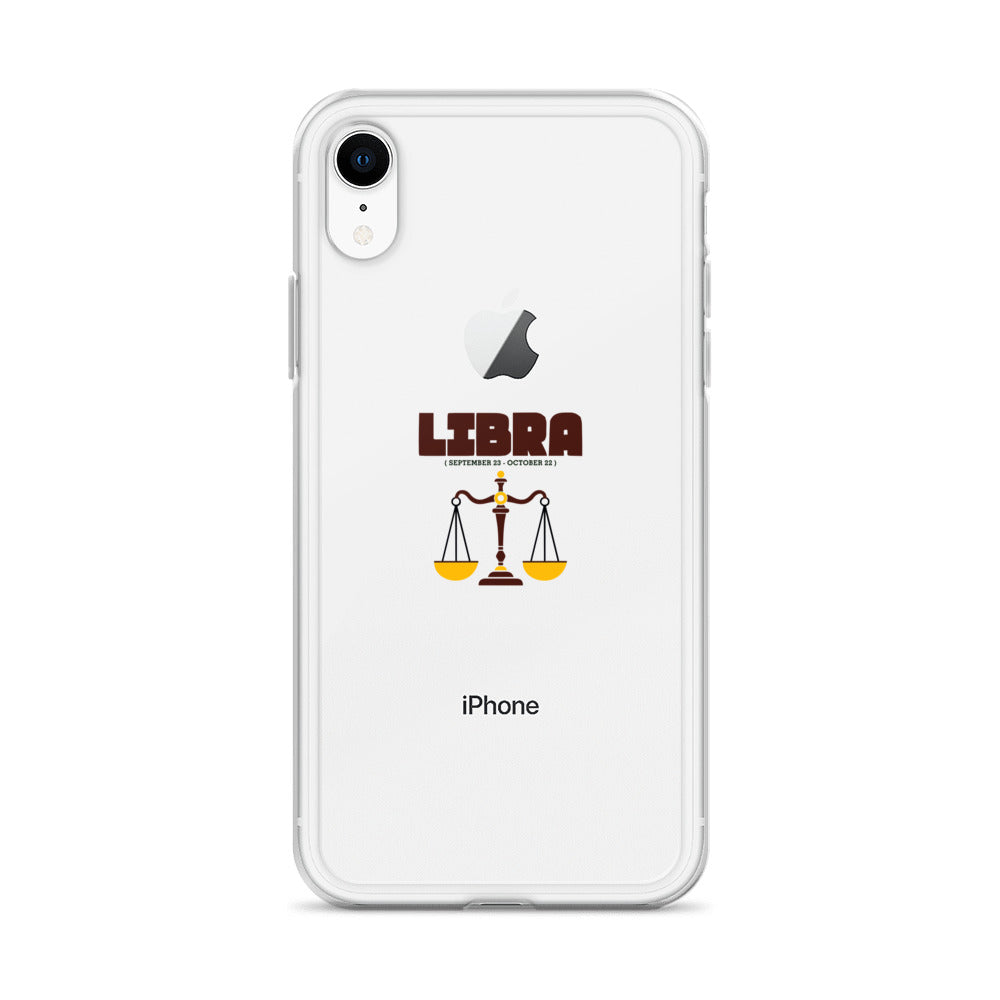 LIBRA - iPhone Case Transparent