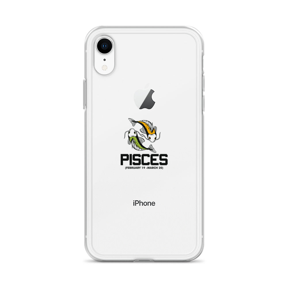 PISCES - iPhone Case Transparent