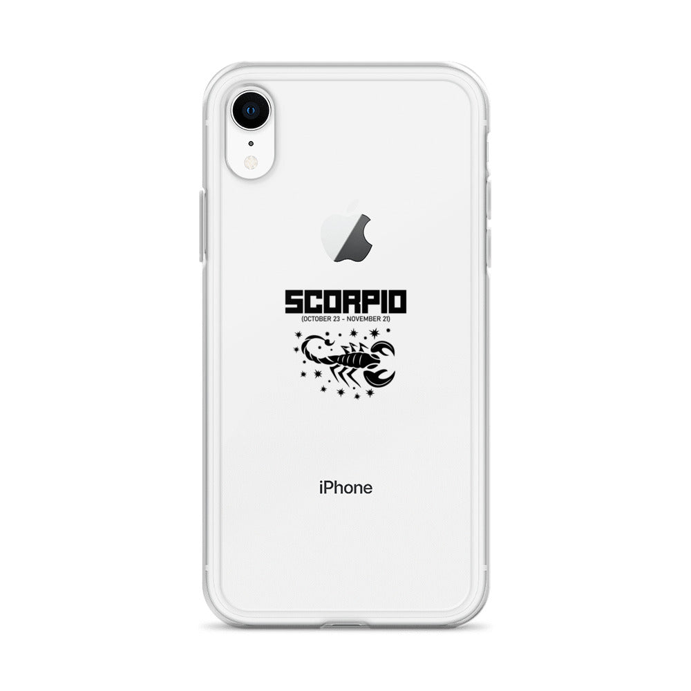 SCORPIO - iPhone Case Transparent