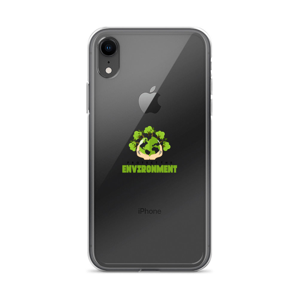 PROTECT THE ENVIRONMENT - iPhone Case Transparent