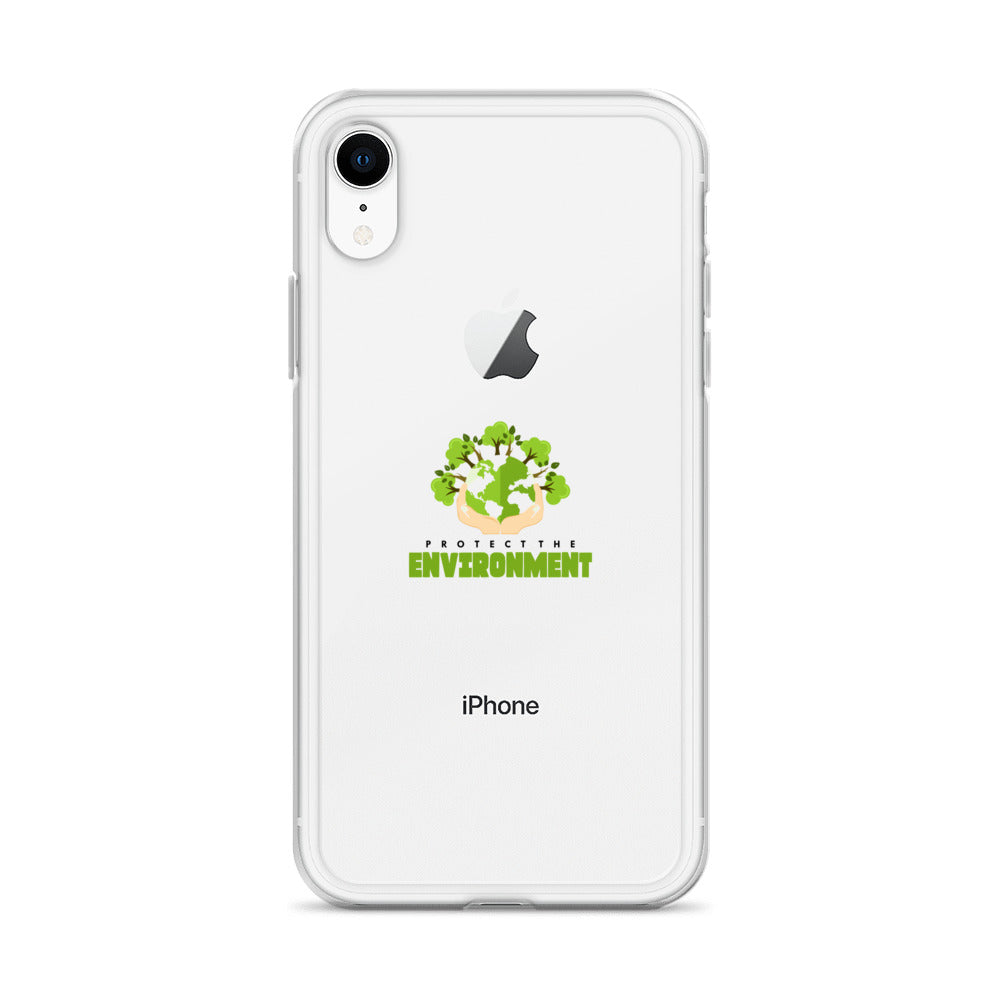 PROTECT THE ENVIRONMENT - iPhone Case Transparent