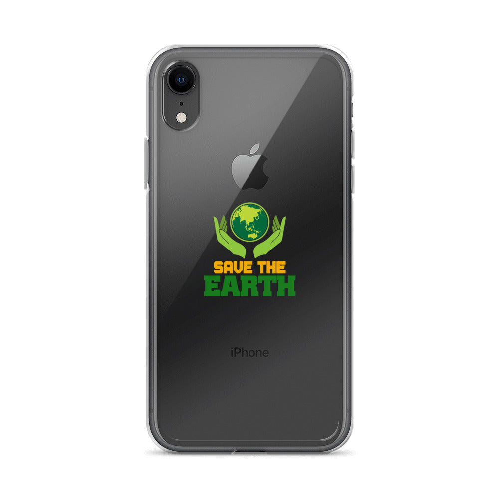 SAVE THE EARTH - iPhone Case Transparent