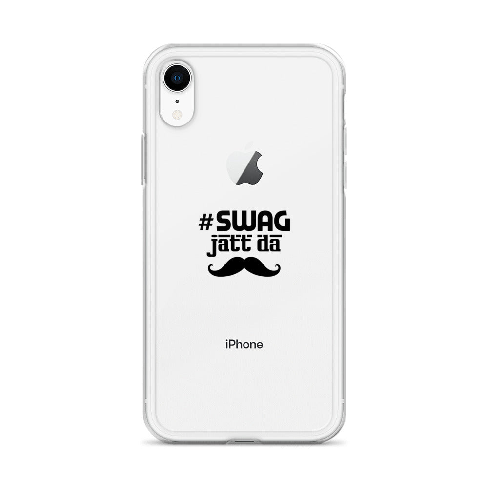 SWAG JATT DA - iPhone Case Transparent