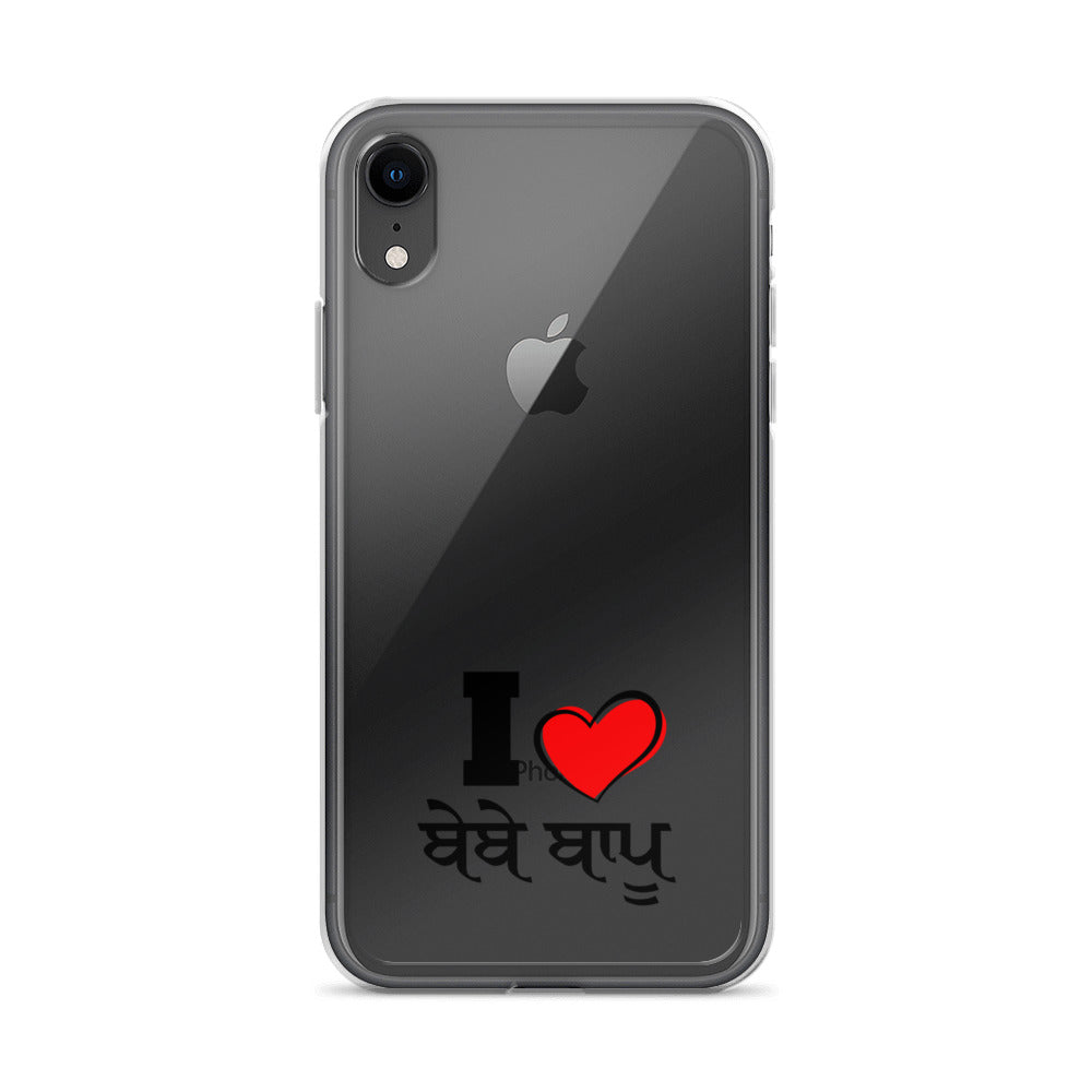 I LOVE BEBE BAPPU - iPhone Case