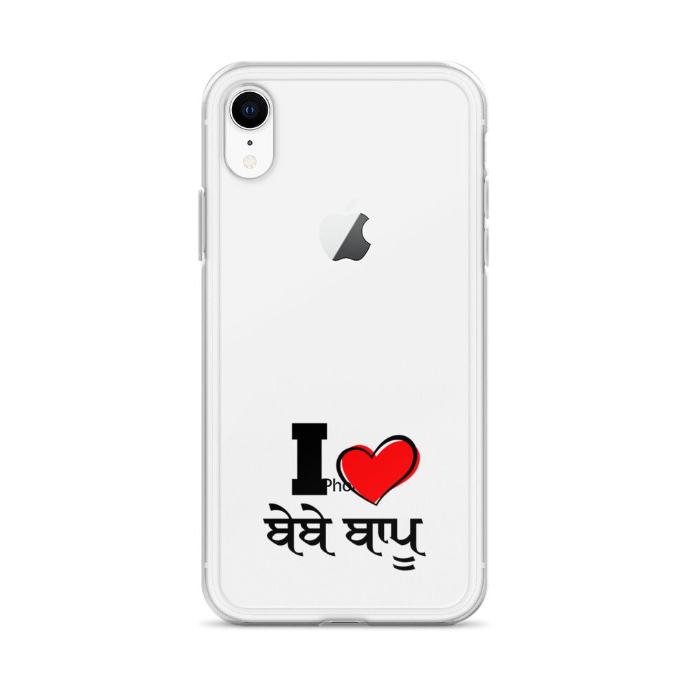 I LOVE BEBE BAPPU - iPhone Case