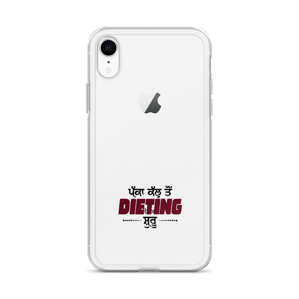 PAKKA KAL TO DIETING SHURU - iPhone Case