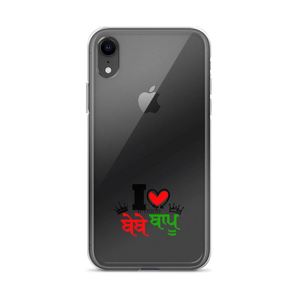 I LOVE BEBE BAPU - iPhone Case