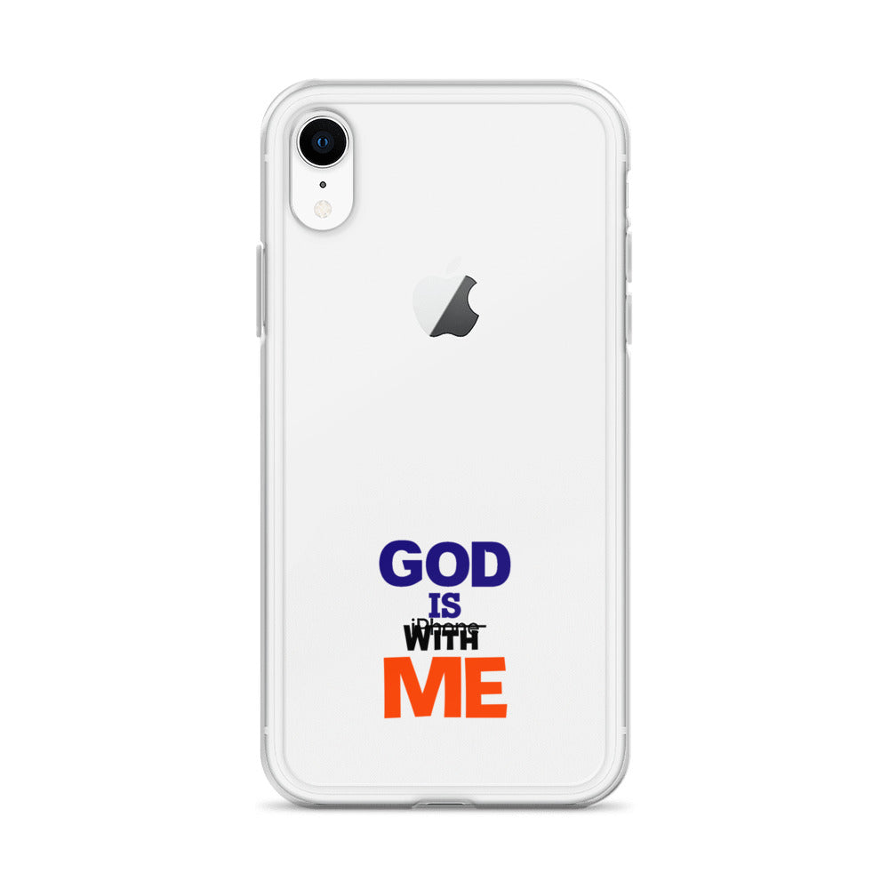 GOD IS WITH ME - iPhone Case