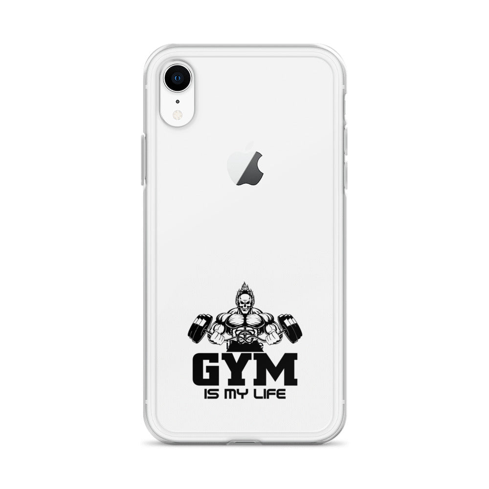 GYM IS MY LIFE - iPhone Case