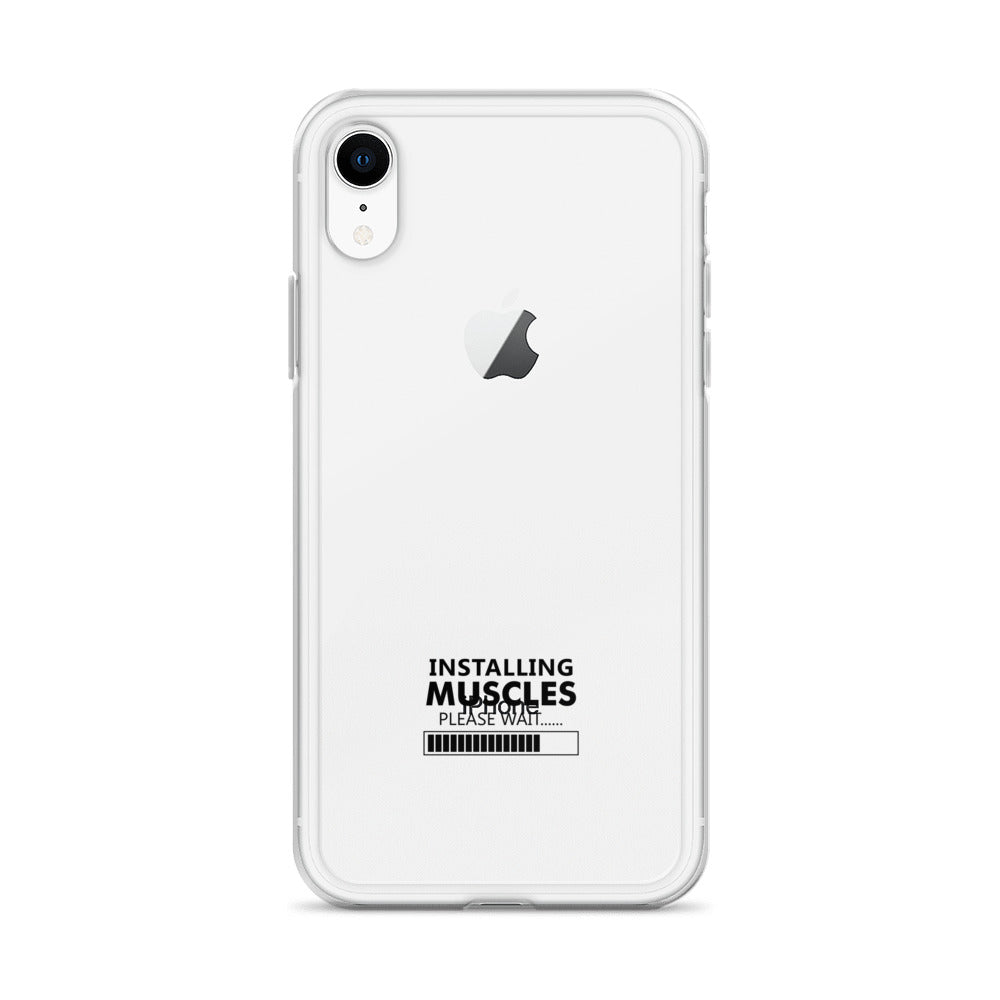 INSTALLING MUSCLES - iPhone Case