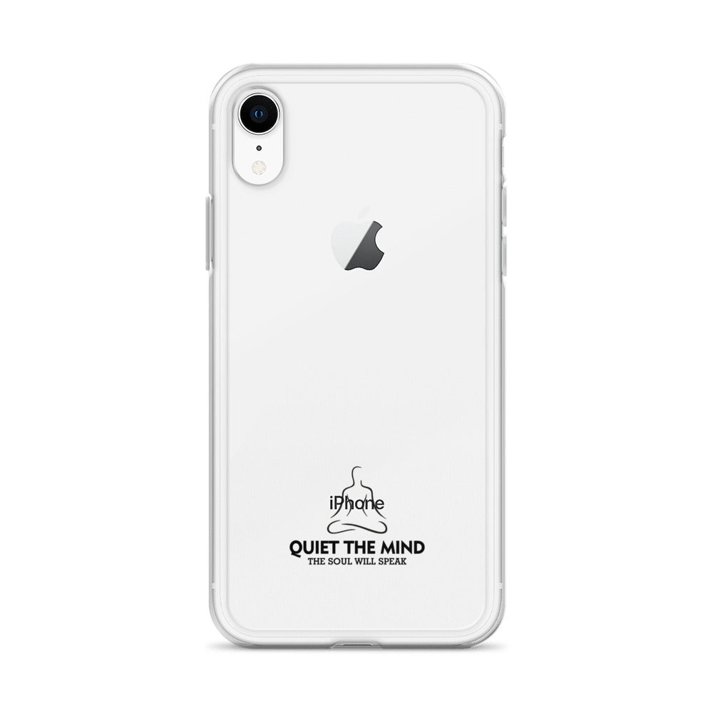 QUIET THE MIND - iPhone Case