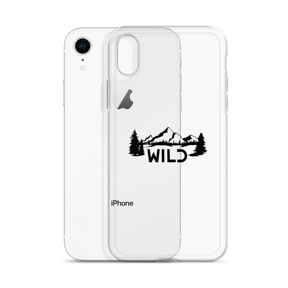 WILD- iPhone Case Transparent