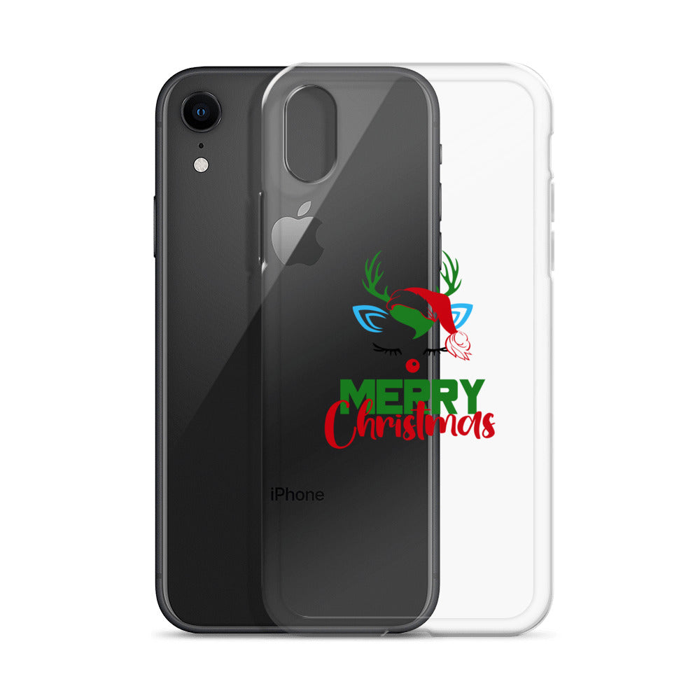 MERRY CHRISTMAS - iPhone Case Transparent