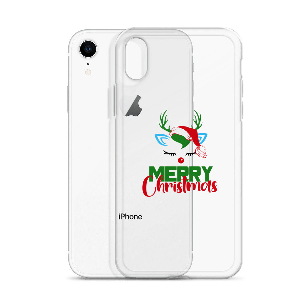 MERRY CHRISTMAS - iPhone Case Transparent