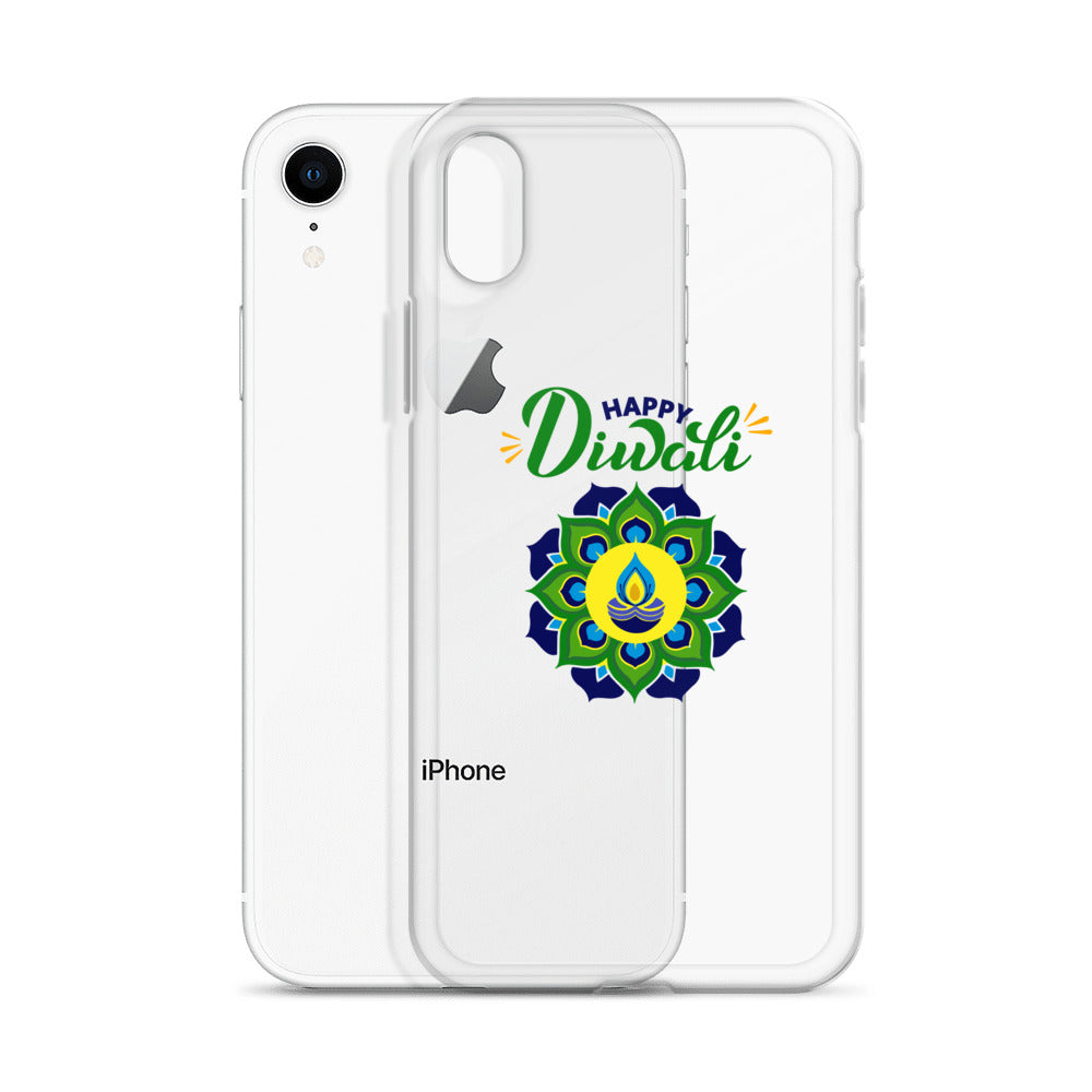 HAPPY DIWALI - iPhone Case Transparent