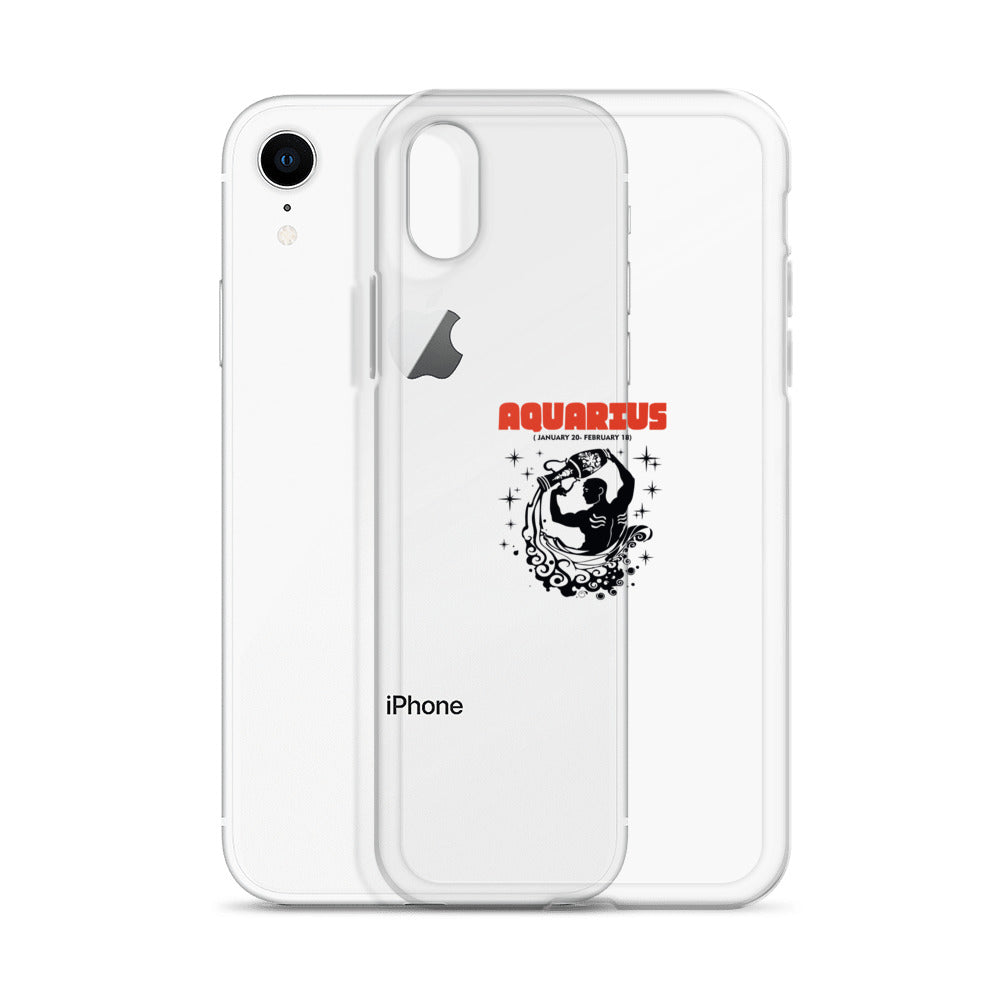 AQUARIUS - iPhone Case Transparent