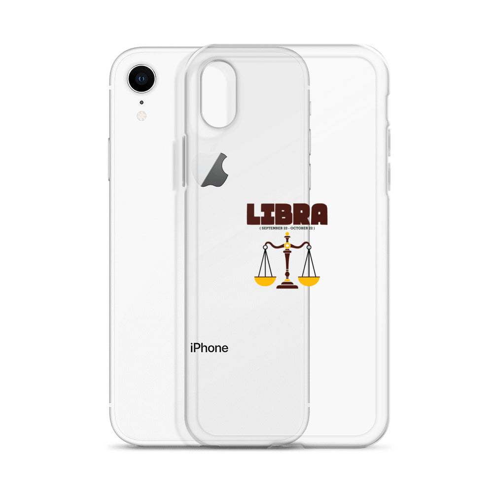 LIBRA - iPhone Case Transparent