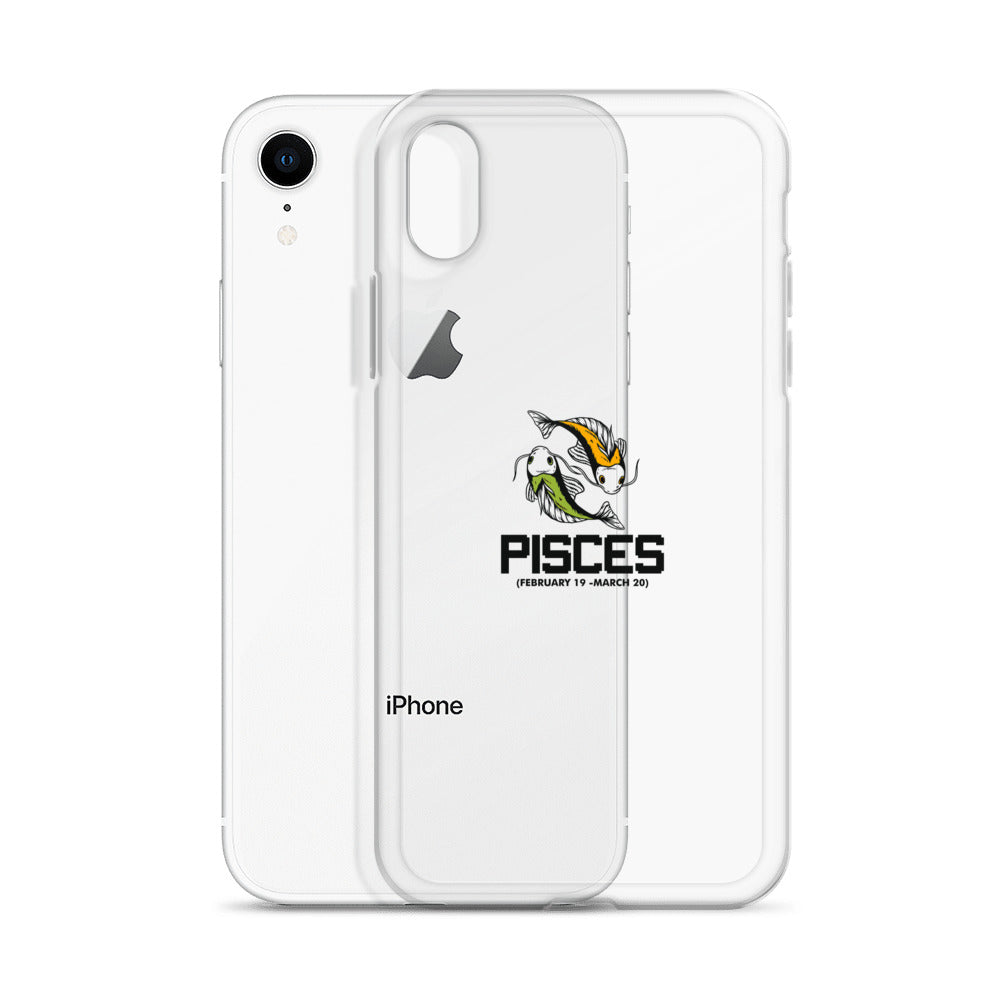 PISCES - iPhone Case Transparent