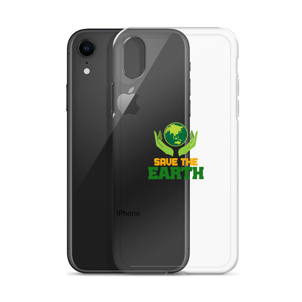 SAVE THE EARTH - iPhone Case Transparent