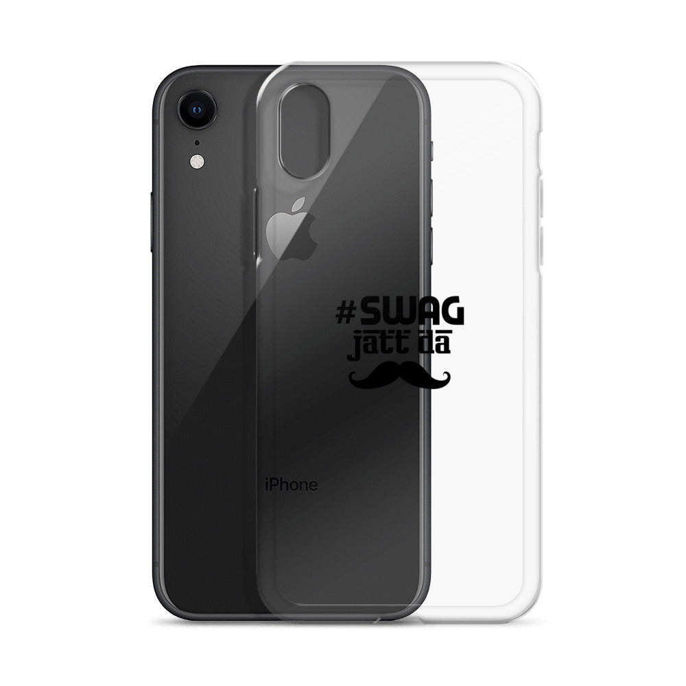 SWAG JATT DA - iPhone Case Transparent