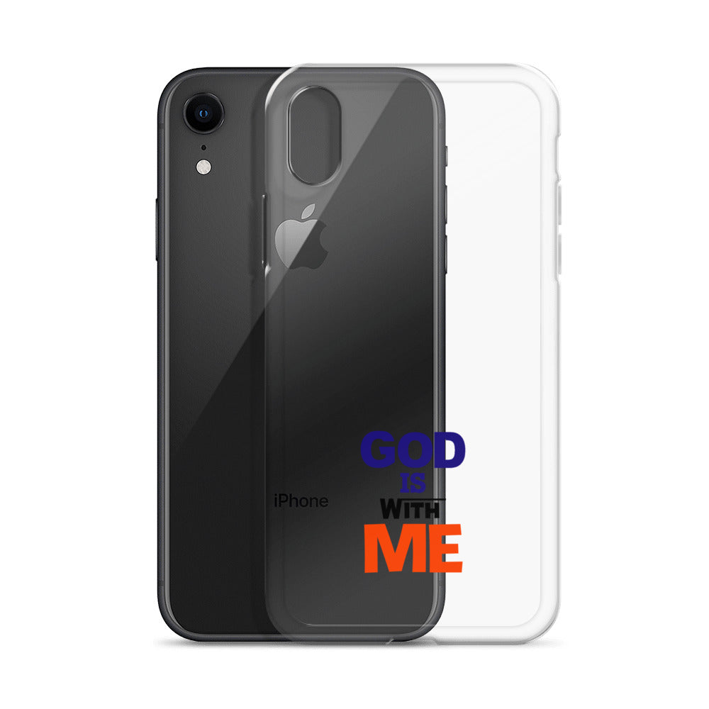 GOD IS WITH ME - iPhone Case