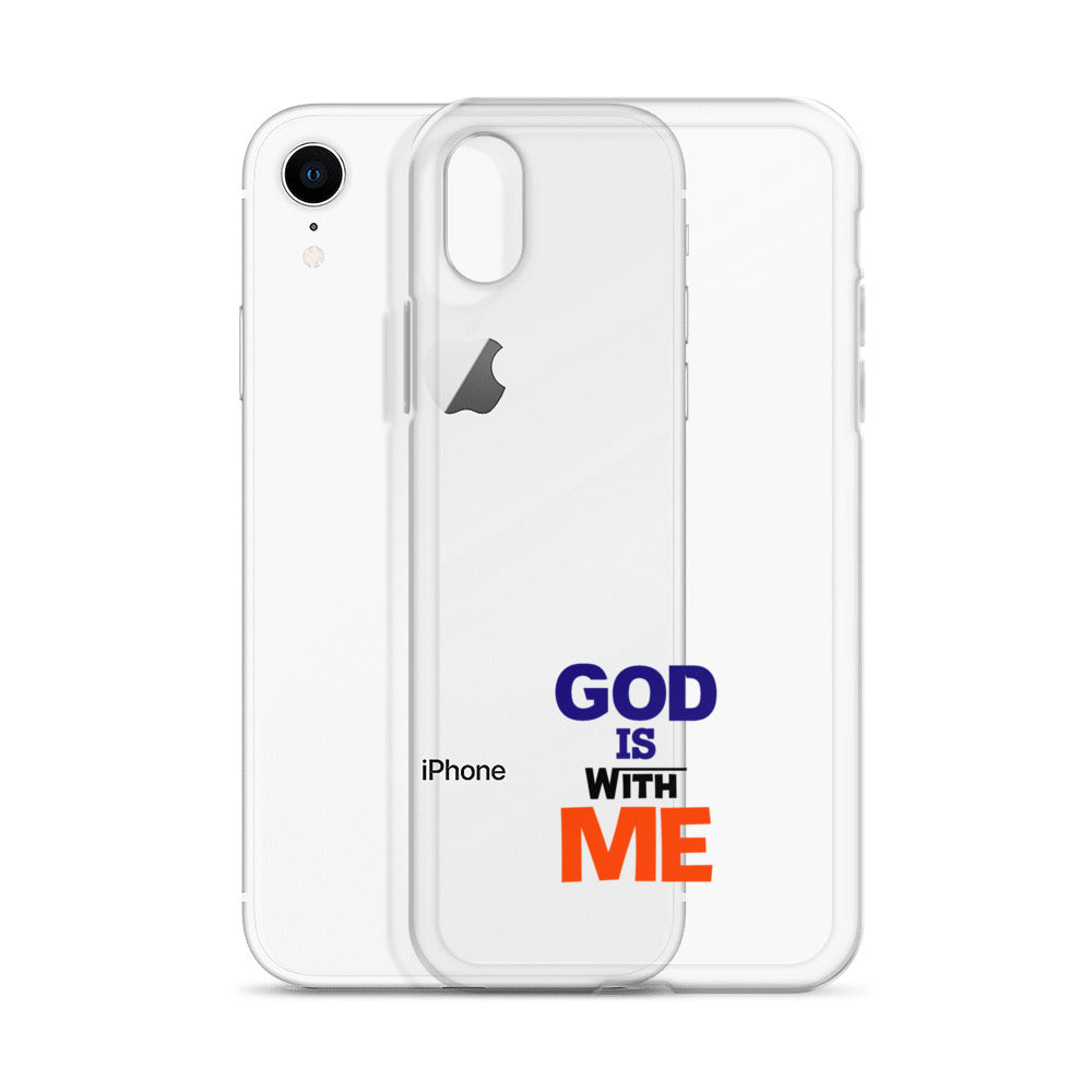 GOD IS WITH ME - iPhone Case