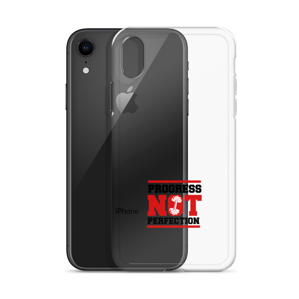 PROGRESS NOT PERFECTION - iPhone Case