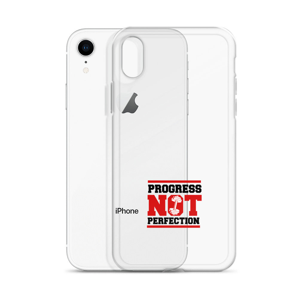 PROGRESS NOT PERFECTION - iPhone Case