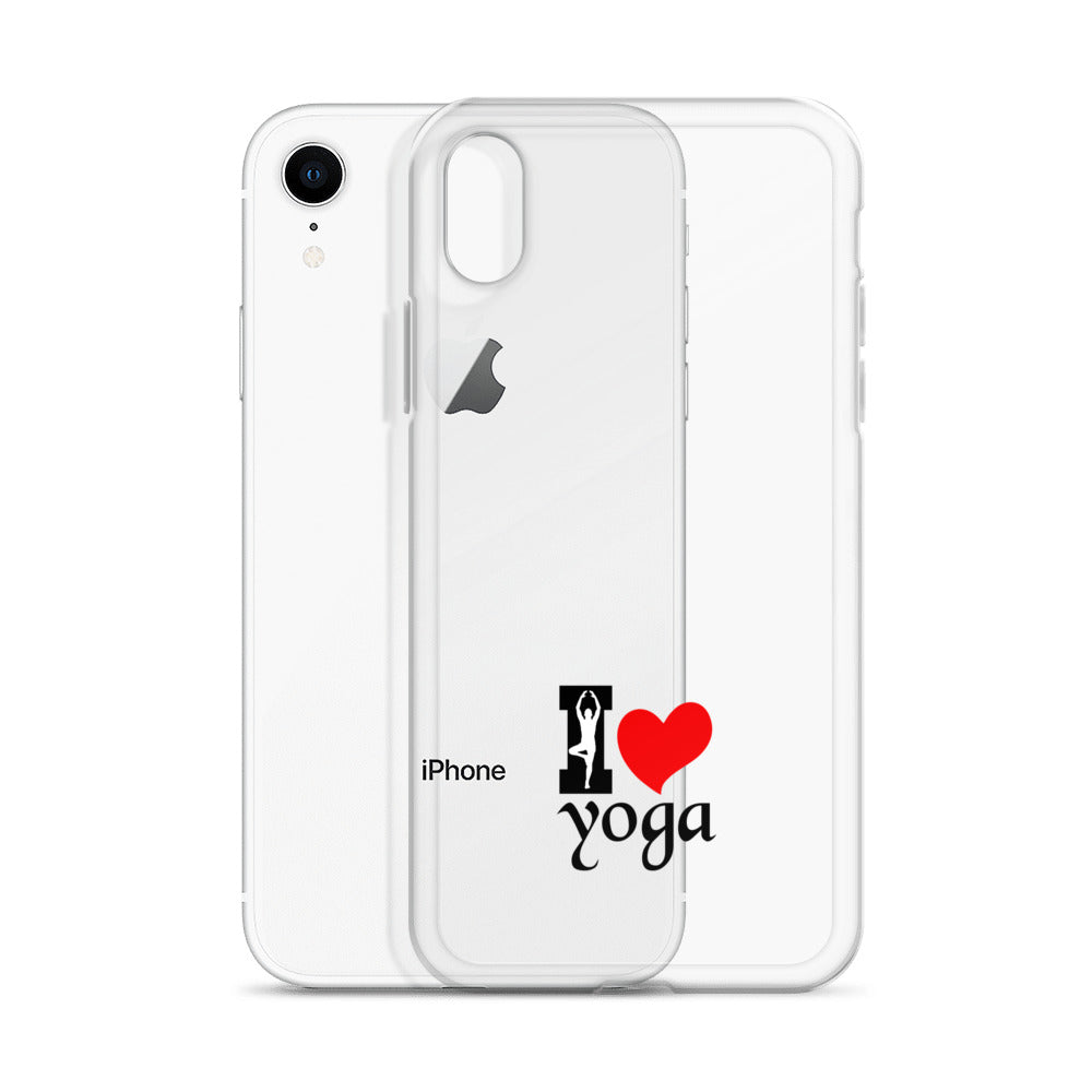 I LOVE YOGA - iPhone Case