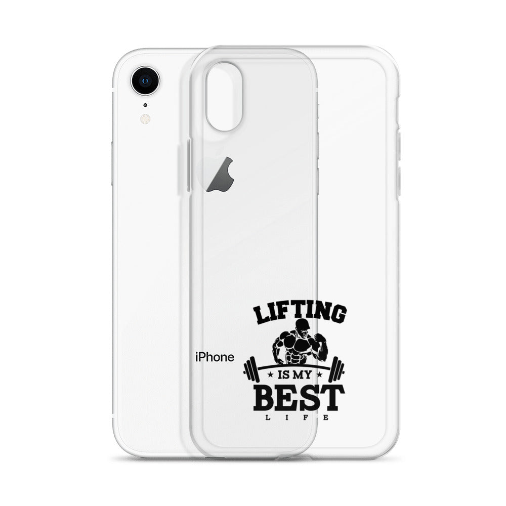 LIFTING IS MY BEST LIFE - iPhone Case