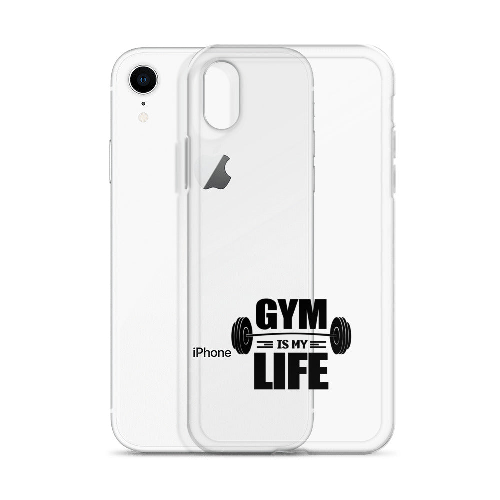 GYM IS MY LIFE - iPhone Case
