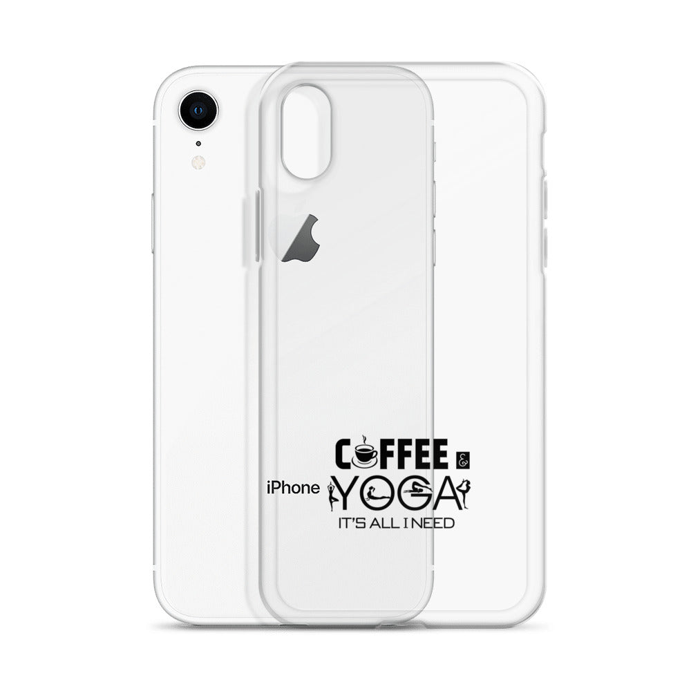 COFFEE YOGA IT'S ALL I NEED - iPhone Case