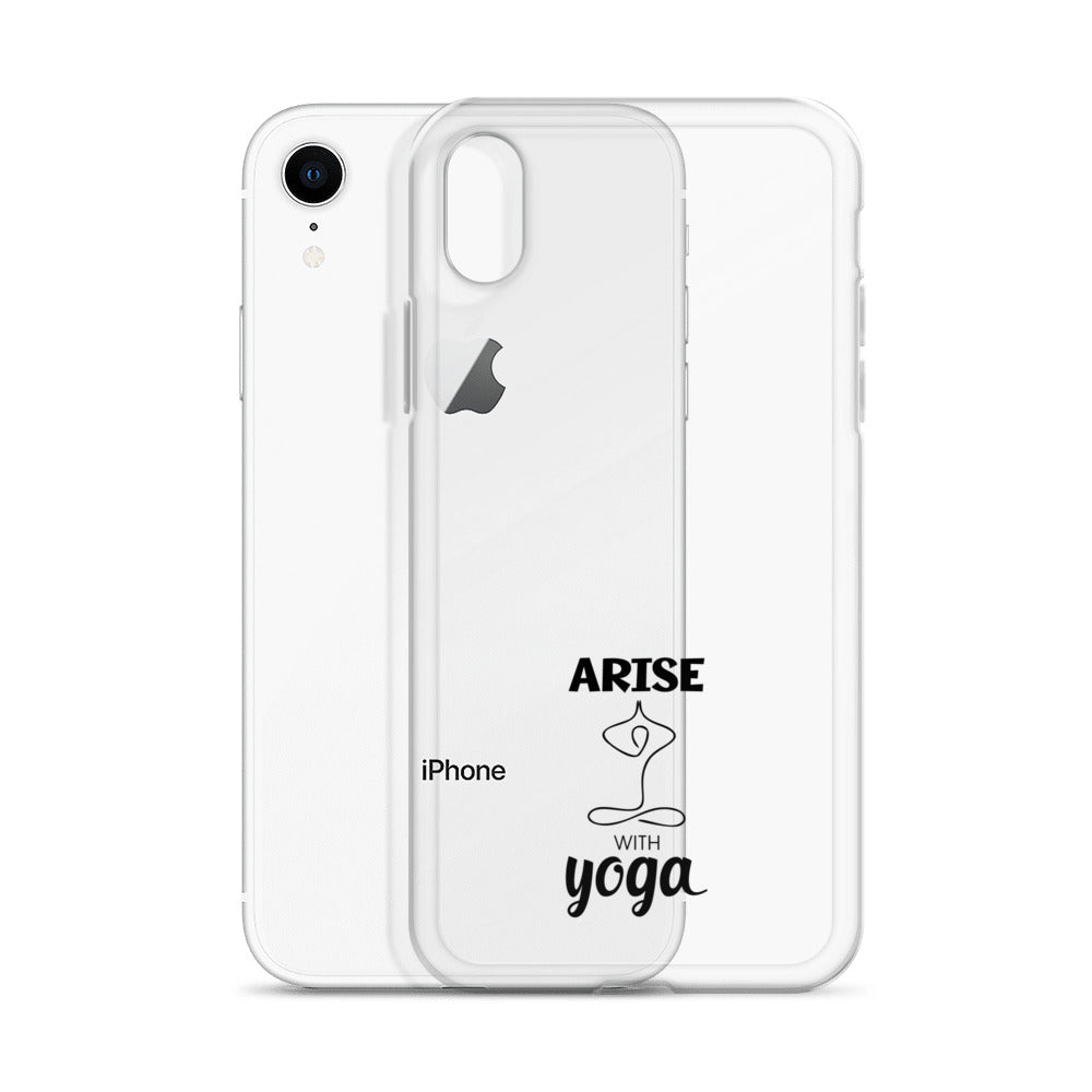 ARISE WITH YOGA - iPhone Case