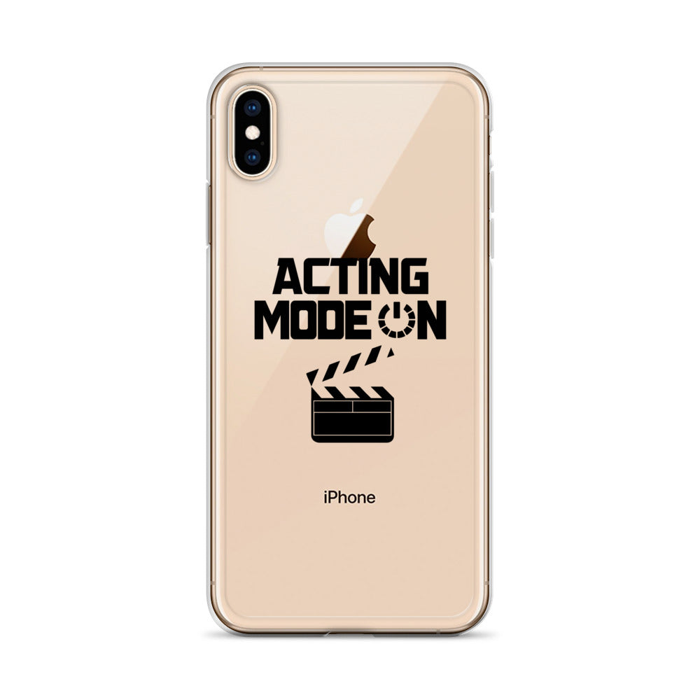 Acting mode - iPhone Case Transparent