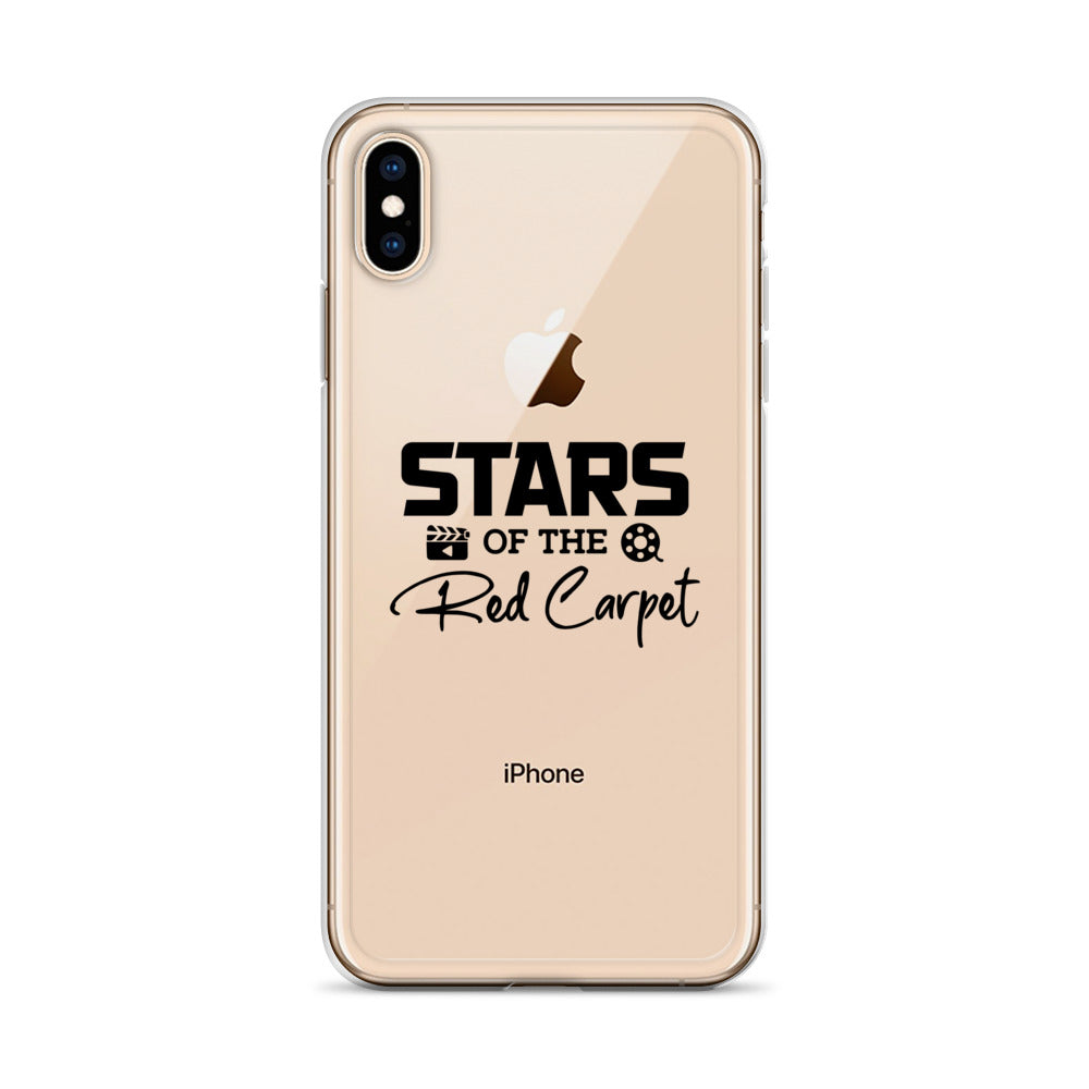 Stars of the red carpet- iPhone Case Transparent