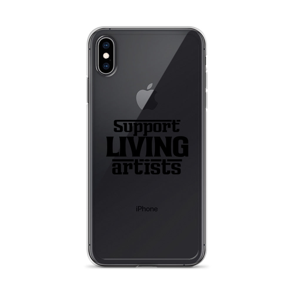 Support living artists- iPhone Case Transparent